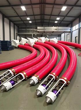 加长进料口吸粮机 家用小型软管上料机 8米提升爬坡散料装车神器