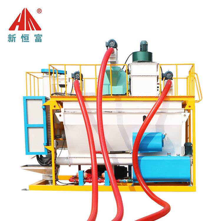 恒富机械全自动配料粉料机组采用模块化设计安装简单占地面积小