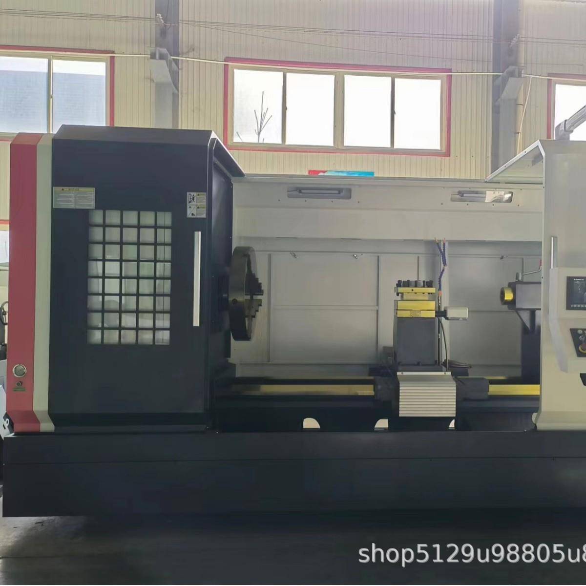 CK61150X1500卧式数控车床重型加宽导轨双卡盘自动送料