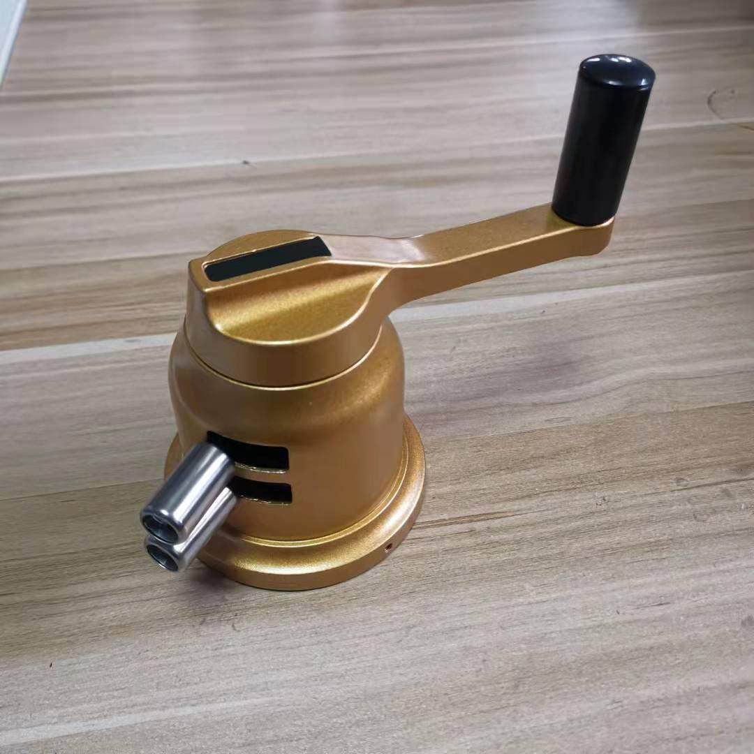 升降晾衣架配件手摇器升降晒衣架摇手摇杆专用免打孔两孔距可调节