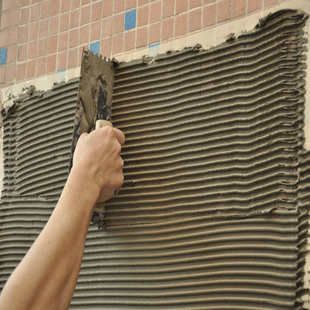 高分子益胶泥粘贴各种瓷砖大理石防水防返碱高粘性益胶泥