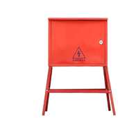 高箱电箱 防水黄色临时 脚架高脚移动户外防配电工地落地式