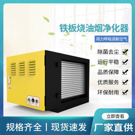 【铁板烧油烟净化器】碳烤烧烤烤串烧烤车排烟