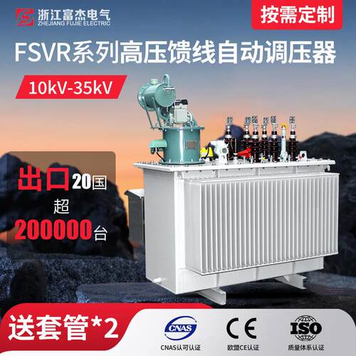 高原型SVR高压线路调压器，输入8-11KV稳压在10.5KV