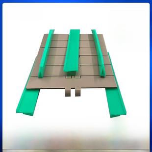 炼板耐磨条扁平Pe衬垫绿色衬里摩擦条矩形k形l形u形输送带衬里条