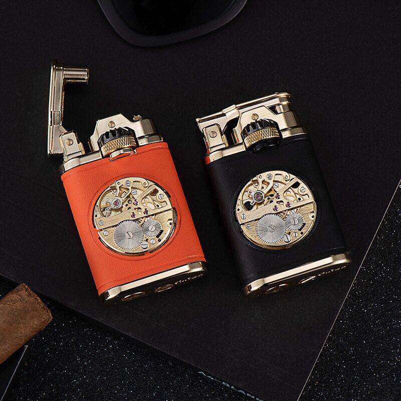 CF227复古表芯贴皮金属防风煤油