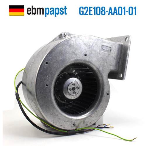 德国ebmpst风机G2E108-AA01-01 230V 0.19A/0.20A 涡轮鼓风机