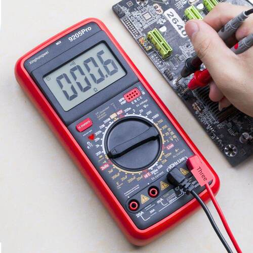 星鸿威9205Pro高精度智能防烧数字万用表电工用多功能万用表