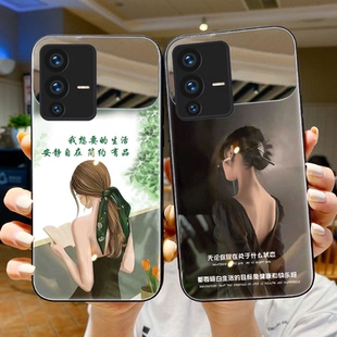 化妝鏡vivos12pro手機殼s16新款 s15女生s17防摔s18補妝s10e鏡子s1