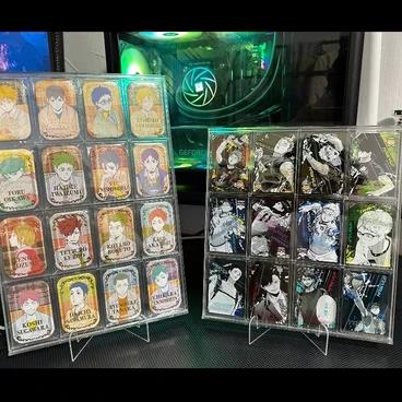 排球少年jf麻将收纳盒烫金方展示架方吧唧展示框全职高手吧唧收纳