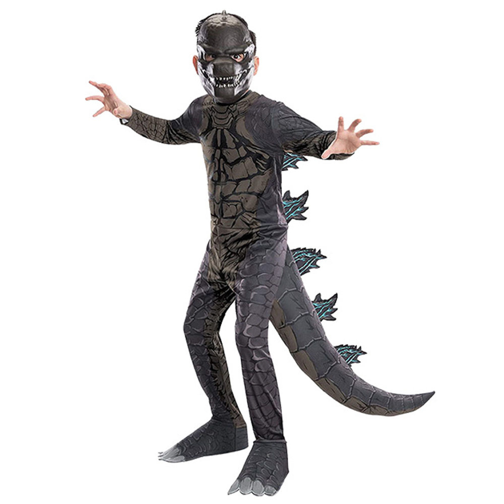 定制万圣节电影同款cos服cosplay恐怖怪兽连体衣舞台表演服哥斯拉