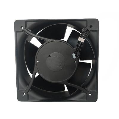 金属铝叶耐高温15050散热风扇220V 380V工业设备机柜机箱轴流风机