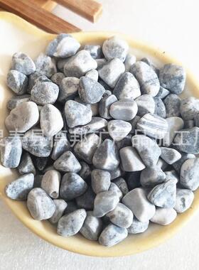 源头工厂自销 花园铺路灰色鹅卵石 水磨石石子 透水胶粘石灰石子