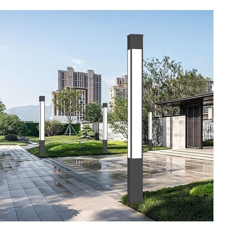 庭院灯太阳能led景观灯花园小区广场园林公园户外防水灯柱方形