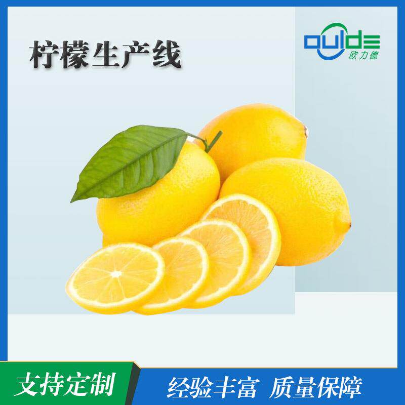 厂家出售大型香水柠檬生产线果汁饮料流水线橙子柑橘全自动生产线