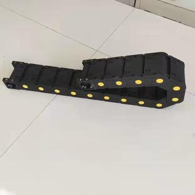 厂家销向售增强机桥床尼龙拖链式静万托音链坦克OAL链塑料防护订