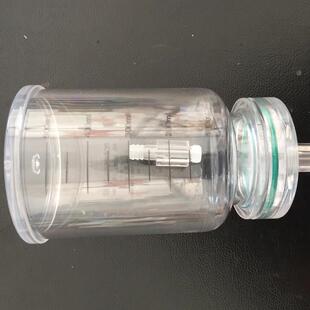 500ml抽滤杯 插入式 螺口式 配60mm膜 聚碳酸酯带刻度过滤杯
