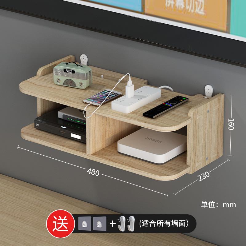 高档墙壁免打孔投影仪支架路由器托架头墙置上床挂架物架挂墙WI壁