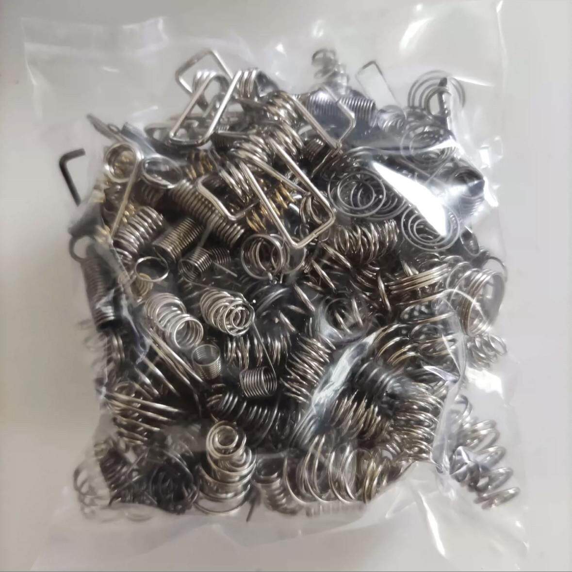 多形状规格弹簧样品混装现货包邮螺旋减震弹力弹簧扭簧拉簧腰鼓簧