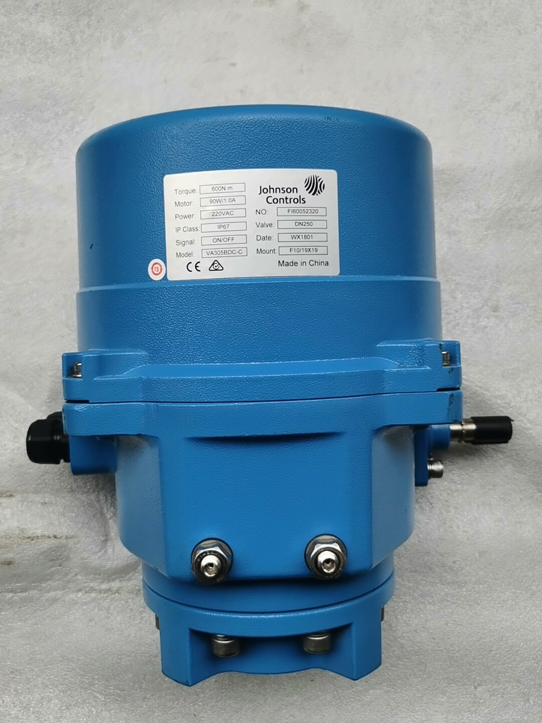 江森305蝶阀电动执行器，