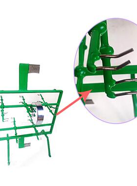 抛光挂具等离子电空解QKR挂具不锈挂真镀膜挂钢具铁钩钩包胶厂家