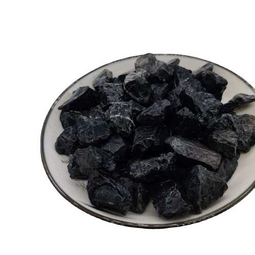 厂家供应黑色砾石 园林造景水磨石水洗石 工程铺路机制黑色碎石子