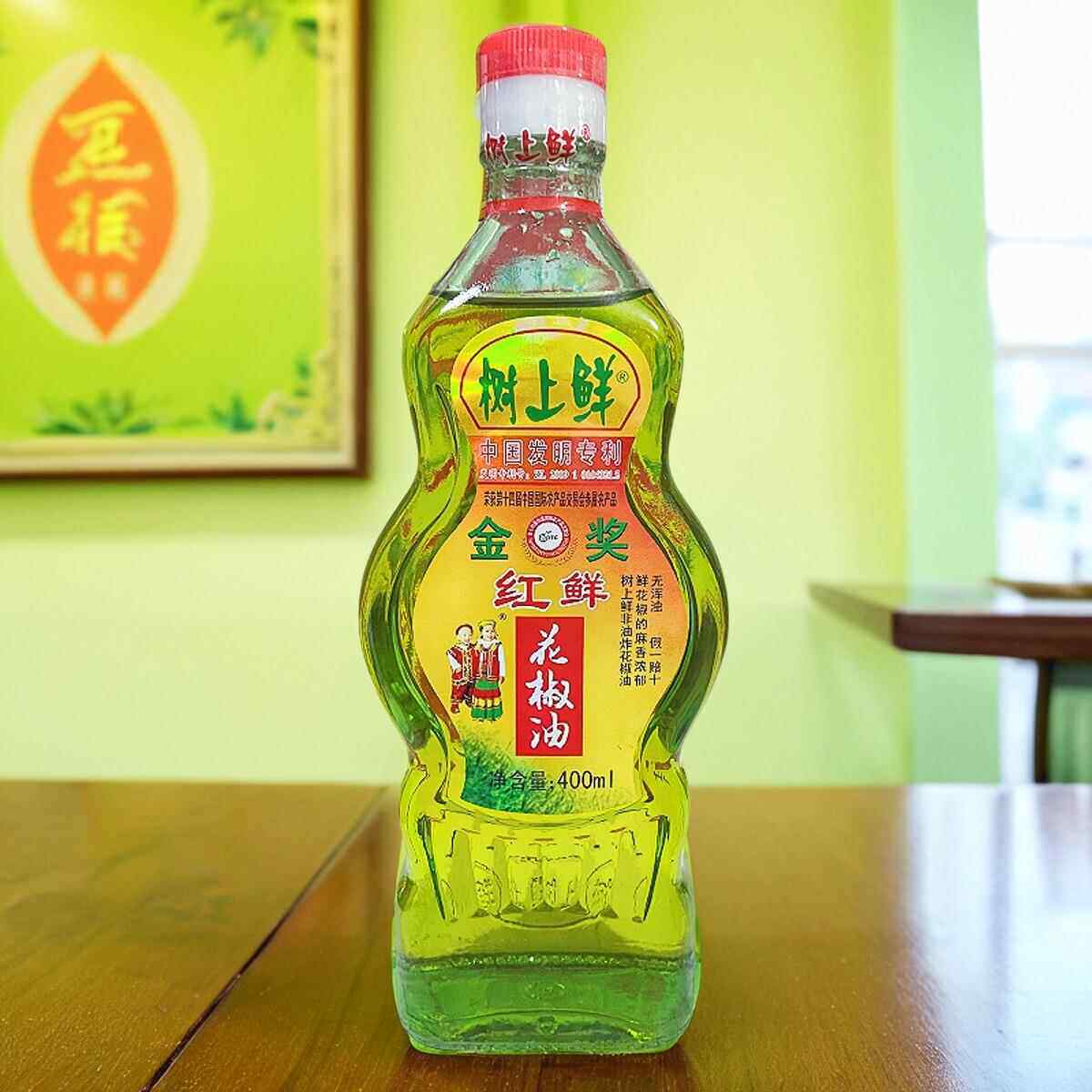重庆万洲树上鲜红花椒油特麻花椒油家用凉拌米线专用麻油250ml瓶