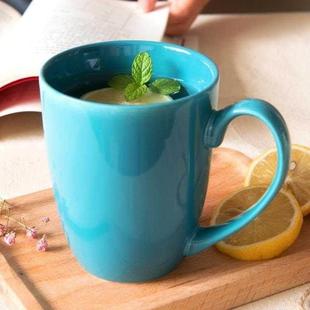.Simple cute mug creative coffee cup personalized female