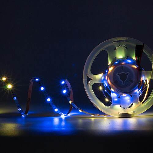 S型ld3838-S型灯带1e2V低压4灯幻彩83838蛇形断点续传跑马广告霓