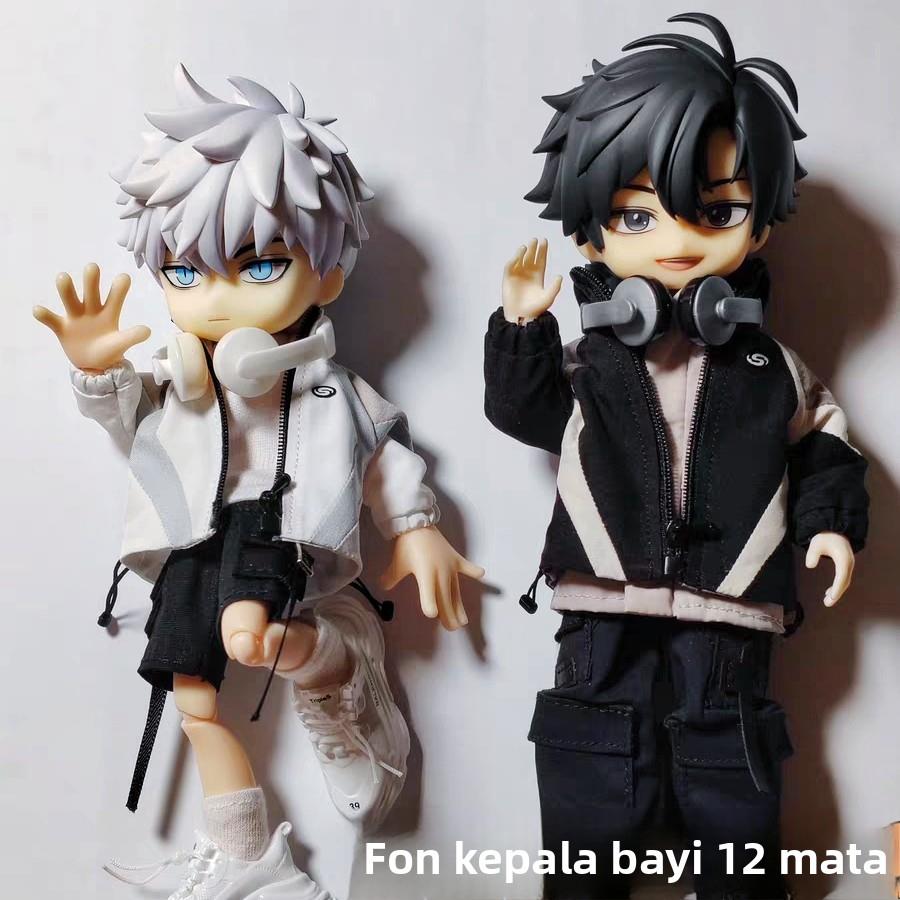 ob11娃用耳机 12分bjd娃娃耳机 妖精体 ob22 阿巳体娃用装饰耳机