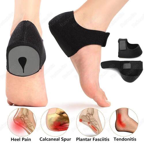 Plantar Fasciitis Heel Spur Foot Support With U-Shaped Silic