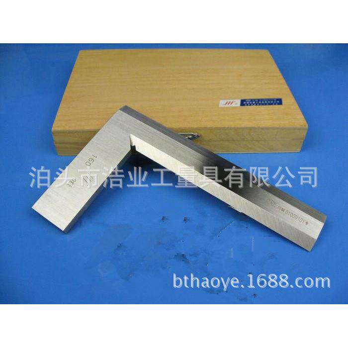 成量63x40mm90度刀口直尺刀口直角尺0级精度拐尺