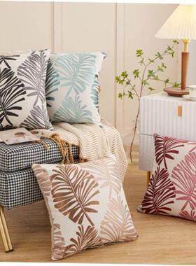 mandala pattern blue polyester throw pillow cushion cover