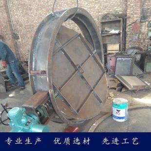 JX手动圆风门现货电动圆风门D LD2000圆风门圆形挡板门