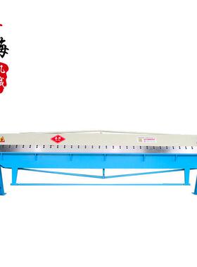 厂家直销彩钢板手动折边机WS-1.2X2500mmTDF共板法兰手动折弯机