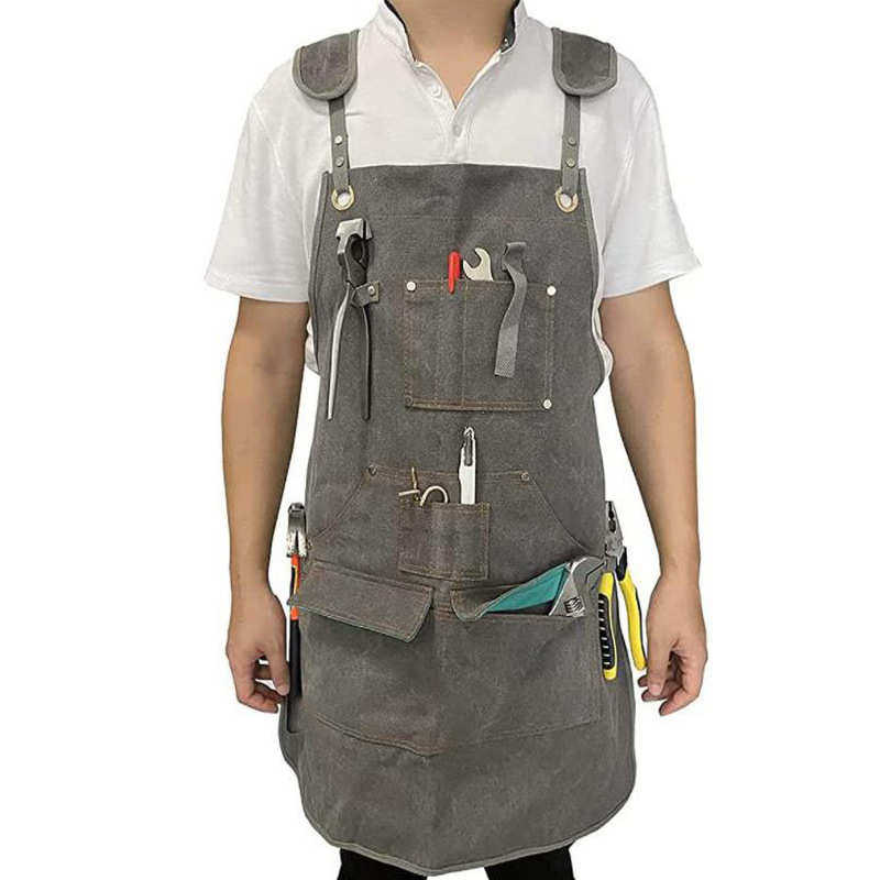 电商款加厚水洗帆布工具围裙电工木工皮匠多口袋,家庭/个人清洁工具,围裙套装,淘宝优惠券,粉丝福利购,淘宝优惠卷