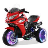 正品 小孩摩托三轮车宝3充岁以上玩具车男女电可坐宝驱人双电动儿