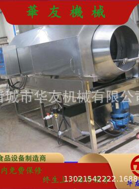 不锈钢滚筒洗袋风干机酱卤制品包装袋清洗线涨袋挑选清洗设备