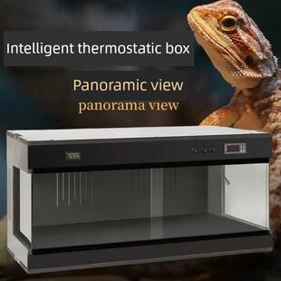 恒温箱爬宠饲养箱PVC全景乌龟陆龟保温箱守宫鬃狮蜥蜴宠物蛇爬虫