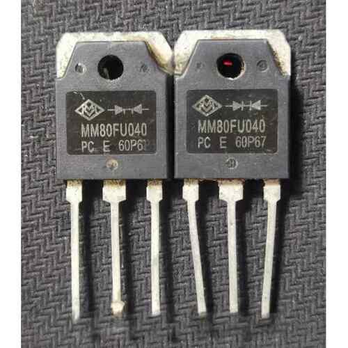 MM80FU040PC 原装全新拆机80A400V逆变焊机常用快恢覆二极体TO-3P