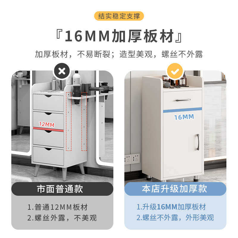 美容院柜专用台烫工具柜染剪发柜子工作小推车理发店发廊美发工具