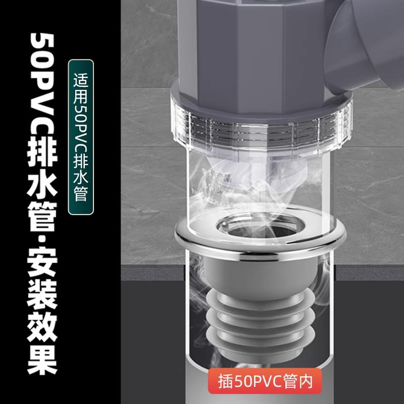 下水管三头通洗衣机地漏