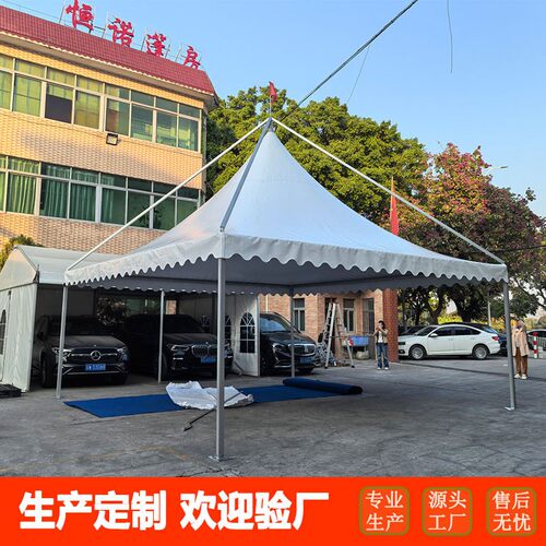 吊顶帐篷  铝合金框架+PVC篷布塔帐篷户外沙滩活动篷房Tent