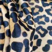 豹纹马毛皮革软包手工diy动漫斑点皮艺软装 饰硬包修补床头背景