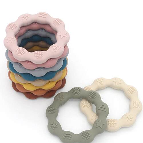 Baby Teether Health Care Molar Toy Tactile Cognition Food Gr