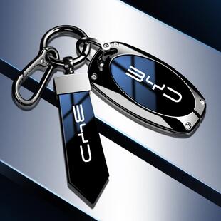 比亚迪唐钥匙套汉ev秦plusdmi宋dm元pro扣e2海豚透明按键壳包创意