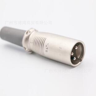 CANARE广播话筒线 L-4E6S 三芯卡侬头 EC* 黑色 XLR3公-母1米