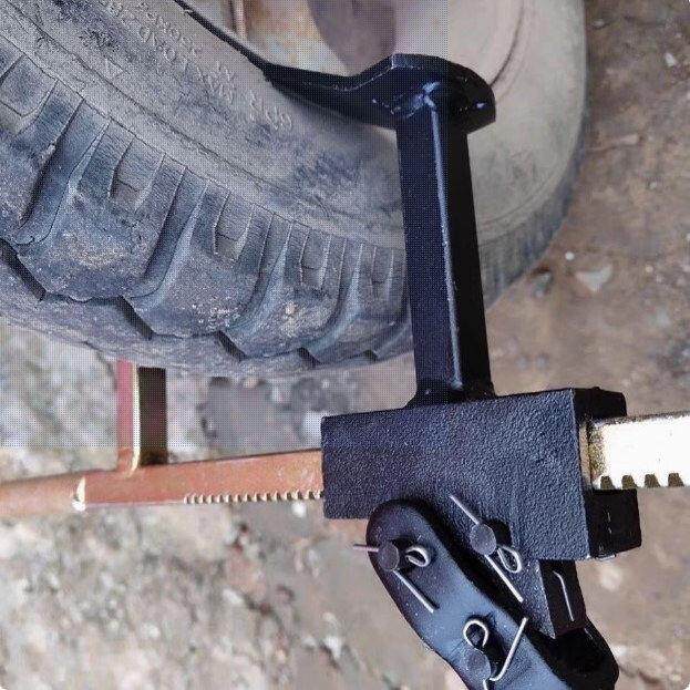 真空胎拆卸工具手动扒胎器下胎工具电动车摩托车龙钳轮胎夹压胎器