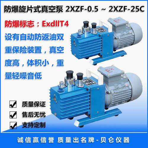 2XZF-8旋片真空泵 防爆真空泵 防爆油泵 厂家直供 质保一年