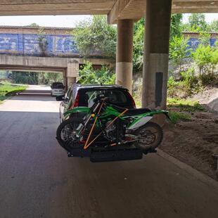 摩托车拖架 摩托车背车架后托架后拖架A